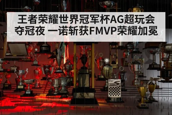 王者荣耀世界冠军杯AG超玩会夺冠夜 一诺斩获FMVP荣耀加冕